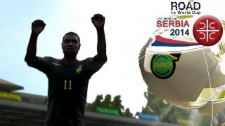 FIFA 13  RTWC Serbia 2014  Monserrat vs Jamaica [upl. by Sevy]