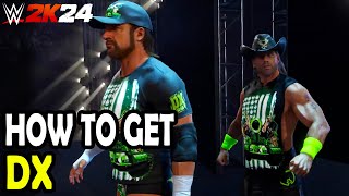 How to Get DX in WWE 2k24 [upl. by Elokkin]