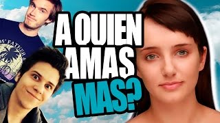 A QUIEN AMAS MAS Pewdiepie o Rubius [upl. by Mitchell282]