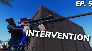 BOOM HEADSHOT  Phantom Forces Gun Breakdowns Ep 5 Intervention [upl. by Wendel]