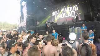 Hollywood Undead  Sziget Festival 2015 3 [upl. by Sibyl]