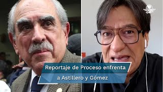 quotNo merecemos esa prensaquot Pablo Gómez choca con Astillero por hijos de AMLO [upl. by Eadrahs]