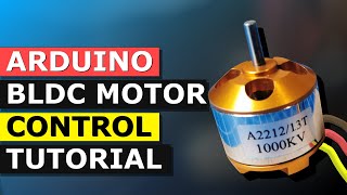 How to control a BLDC with an Arduino [upl. by Ahsilef]