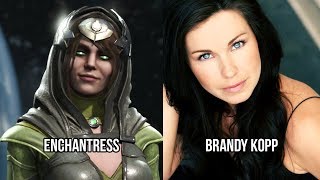 Characters and Voice Actors  Injustice 2 Legendary Edition [upl. by Fonz]