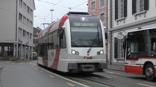 Die FrauenfeldWilBahn in Frauenfeld 2017 [upl. by Meares501]