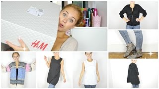 HampM UNBOXING HAUL  Herbst 2014 [upl. by Htehpaj]