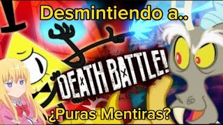 Bill Cipher Vs Discord Death Battle Desmentida [upl. by Sitoel15]