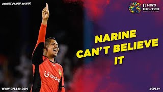 Sunil Narine cant believe it [upl. by Eanod]