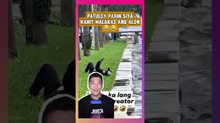 Balewala lang sa kanya kahit may bagyo na 😂 jersonjamelano shortvideo funny reactionvideo [upl. by Missi]