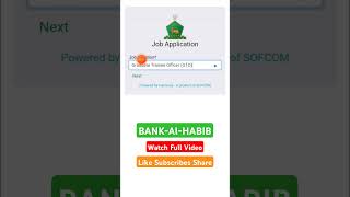 banks job alhabib careeropportunities advwaseemmahar bank newjobsalert viralvideo vacancies [upl. by Lezley]