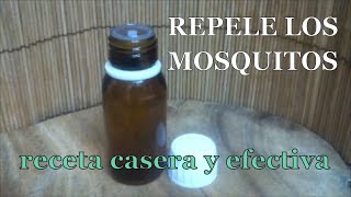 Cómo hacer un REPELENTE para MOSQUITOS casero repele insectos y calma la piel [upl. by Phia]