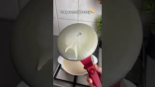 You’ll never find an easier way😋 crepes cooking [upl. by Fisken]