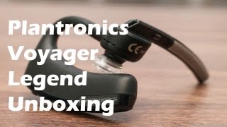 Plantronics Voyager Legend Headset Unboxing [upl. by Anierdna]