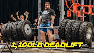 2023 SHAW CLASSIC FULL DEADLIFT EVENT  1100LB DEADLIFT [upl. by Adora10]