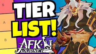 AFK Journey TIER LIST [upl. by Mark]