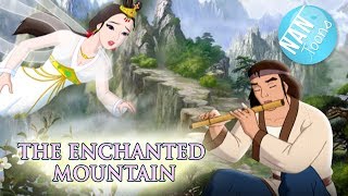 ENCHANTED MOUNTAIN full movie for kids  A WOODMAN AND A FAIRY cartoon  fairy tale for children [upl. by Kristi]