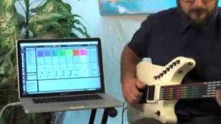 Starr Labs Ztar Z6SXPA MIDI guitar Ableton Live Demo 1 [upl. by Maloney858]