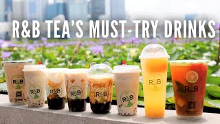 RampB Tea  9 MustHave Drinks From This Popular Bubble Tea Chain [upl. by Severn]