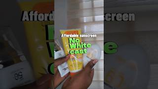 Sunscreens without white cast Affordable  sunscreen sunscreencream skincare skincareproduct [upl. by Finny]