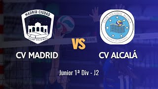 CV MADRID vs CV ALCALÁ  Junior 1ª Div 121024 [upl. by Hayimas721]