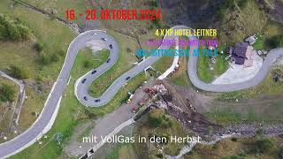 mit VollGas in den Herbst Dolomiten  4 x HP 3 x geführte Tour 3 x Mittagessen 726 € pro Person [upl. by Enerak712]