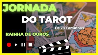 Jornada do Tarot Rainha de Ouros tarot [upl. by Lesnah516]