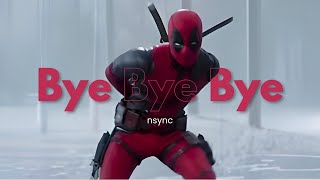 NSYNC  Bye Bye Bye  deadpool and wolverine  Relive the Nostalgia with This Classic [upl. by Atikal]