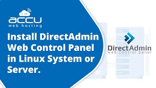 How to install DirectAdmin Web Control Panel in Linux System or Server [upl. by Benenson]