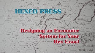 DM Tips Designing a Random Encounter System for your Dungeons amp Dragons Hexcrawl [upl. by Frasco]