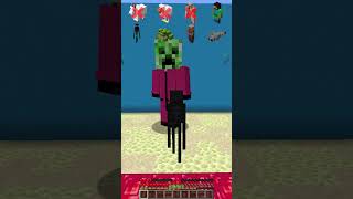 Squid Game vs Different Mobs meme shorts minecraft [upl. by Adler261]