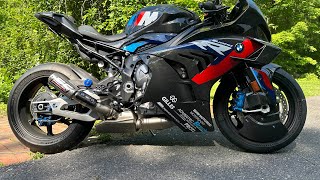 2024 BMW M1000RR with SC Projects Exhaust [upl. by Odnumde]