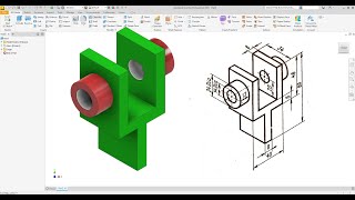 Autodesk Inventor Tutorial 38 [upl. by Eiltan405]