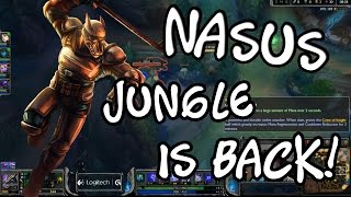 Nasus jungle saison 5 le retour mon coup de coeur du moment FR [upl. by Ahmar733]