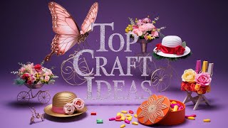 10 Easy Craft Ideas 💖 Top Handmade Craft Making with Paper Cup amp Foam EVA [upl. by Ariaes]