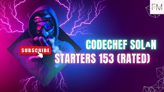 Another Game  Codechef solution  CPP  100 working  Codechef starters 153 [upl. by Eydnarb]