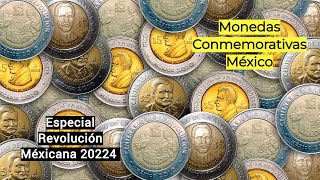 Colección monedas Independencia y Revolución mexicana Especial Revolución Mexicana 2024 [upl. by Traver]