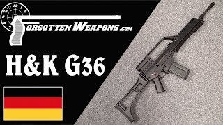 HampK G36 Germany Adopts the 556mm Cartridge [upl. by Tloc]