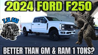 2024 Ford F250 STX 73L Gas Heres Why Fords 34 Ton Is Better Than RAM And GM 1 Tons [upl. by Eeliab]