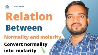 Related between Normality and molarity class 11 and 12 chemistry chemistry [upl. by Terrab]