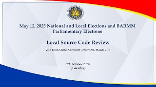 May 12 2025 National and Local Elections and BARMM Parliamentary Elections [upl. by Esinet287]