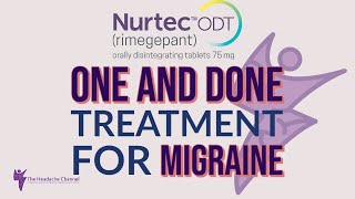 Nurtec ODT Unboxing rimegepant One Pill Can CRUSH Your Migraine [upl. by Mosley]