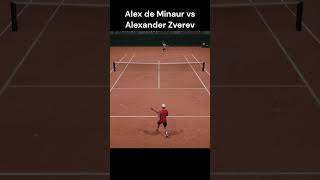 Alex de Minaur vs Alexander Zverev  Roland Garros  NEW UPDATE Shorts Tennis Gaming [upl. by Canfield]