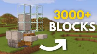 Best Elytra Launcher 3000 Blocks  Minecraft 121 Tutorial [upl. by Aelanna66]