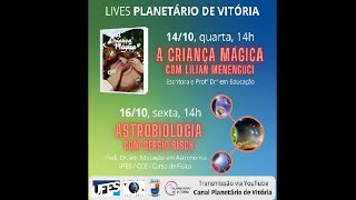 Palestra sobre Astrobiologia com o Prof Dr Sérgio M Bisch [upl. by Gosselin]