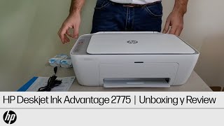 HP Deskjet Ink Advantage 2775  Unboxing y Review  HP [upl. by Annodam]