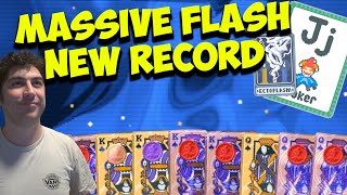 The Flash Card World Record amp 2k Per Round Part 33 [upl. by Halsted]