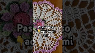 Carpetaposa plato tejido a crochet crochet ganchillo tejer diy [upl. by Anayi]