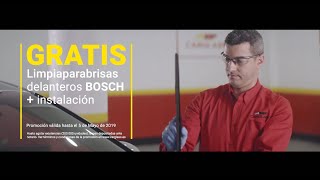 Promoción Consigue tus escobillas Bosch gratis  Carglass® [upl. by Gilford723]