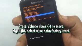 Lenovo A369i Hard Reset [upl. by Riccardo]