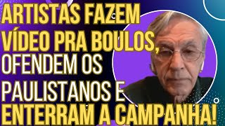 TIRO NO PÉ artistas fazem novo vídeo para Boulos ofendem os paulistanos e pioram tudo [upl. by Attiuqram]